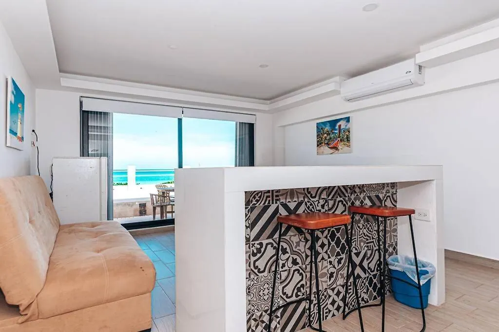 Villas Marlin 108, A Pie De Playa, Albercas, Jacuzi, Ubicacion Inmejorable Cancún