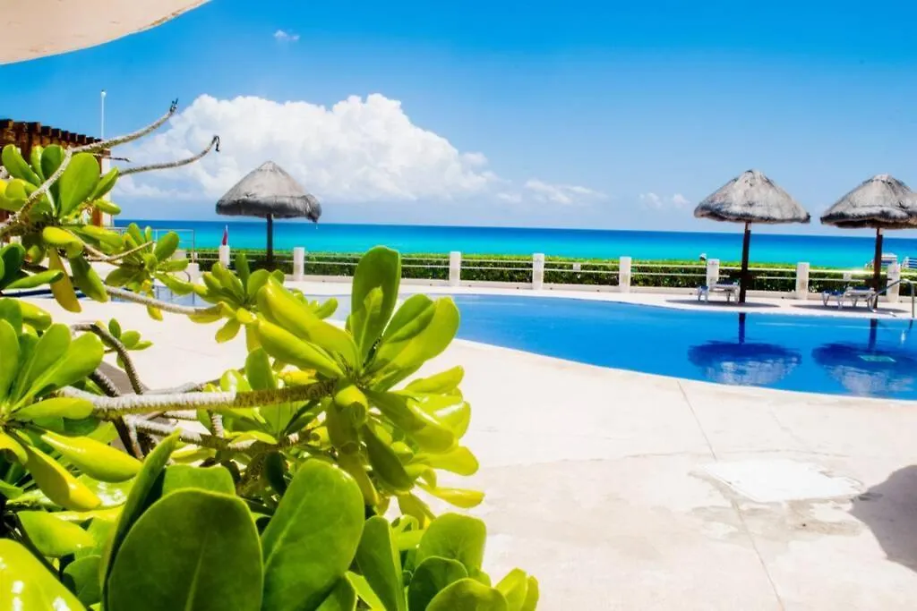 Villas Marlin 108, A Pie De Playa, Albercas, Jacuzi, Ubicacion Inmejorable 칸쿤 멕시코