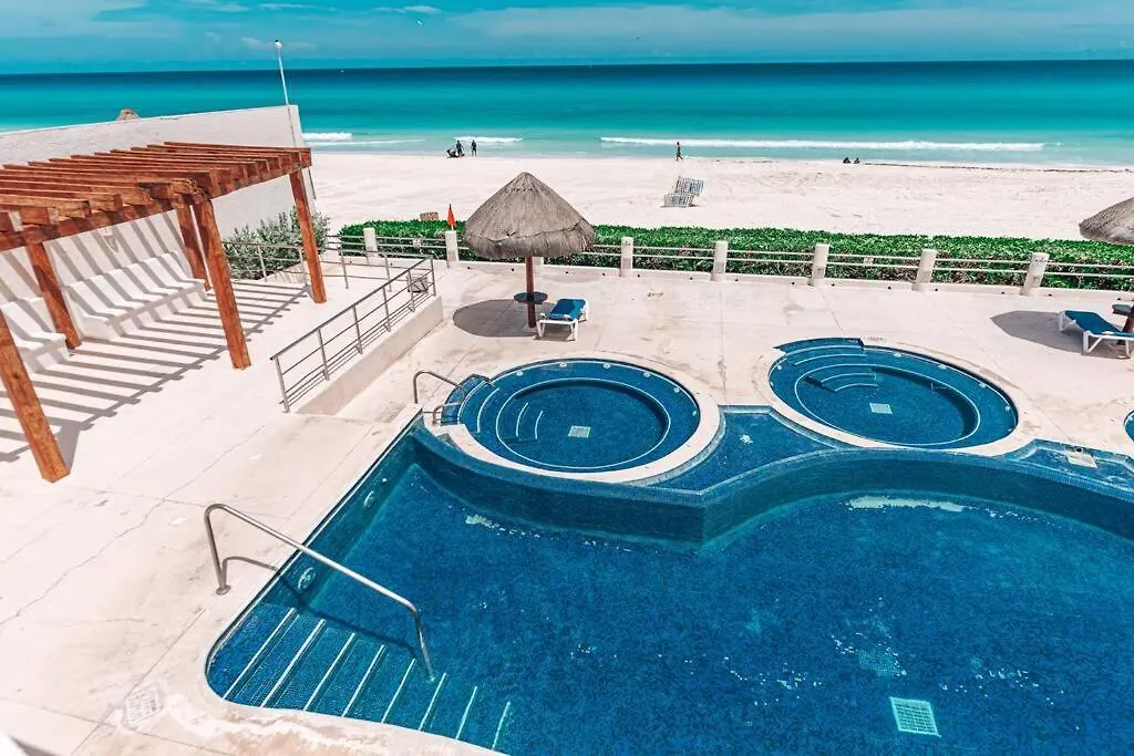 Villas Marlin 108, A Pie De Playa, Albercas, Jacuzi, Ubicacion Inmejorable 칸쿤 멕시코