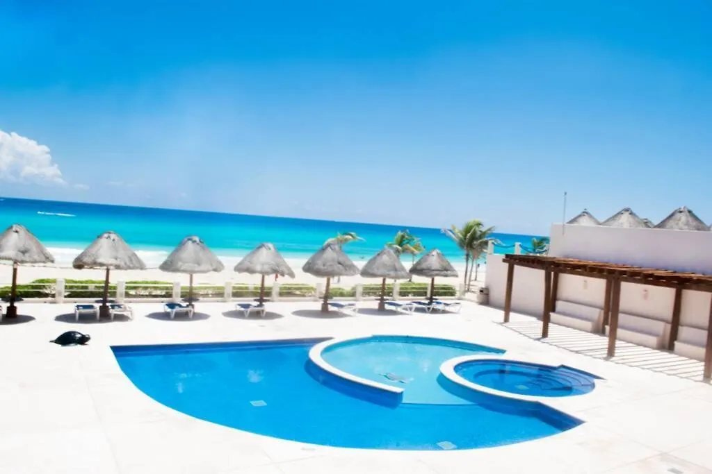 Villas Marlin 108, A Pie De Playa, Albercas, Jacuzi, Ubicacion Inmejorable 칸쿤