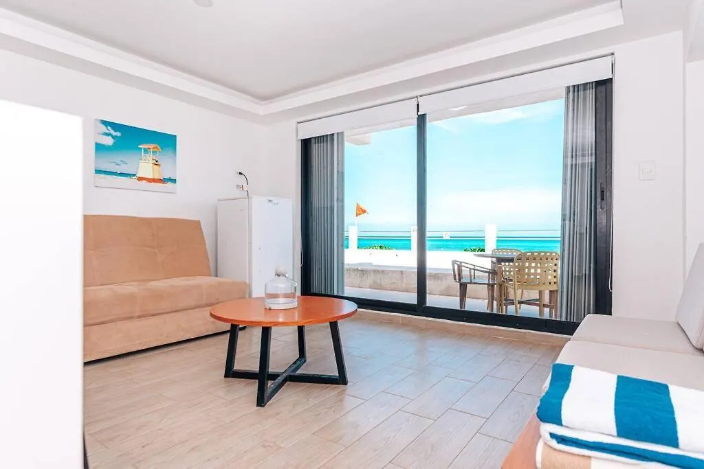 Villas Marlin 108, A Pie De Playa, Albercas, Jacuzi, Ubicacion Inmejorable 칸쿤