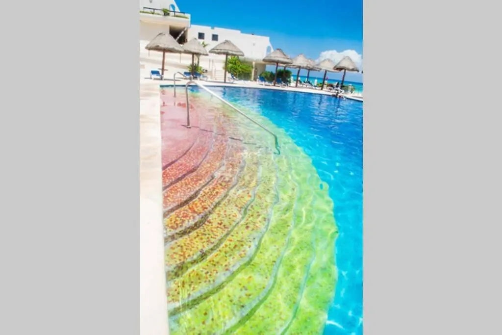 Villas Marlin 108, A Pie De Playa, Albercas, Jacuzi, Ubicacion Inmejorable Cancún